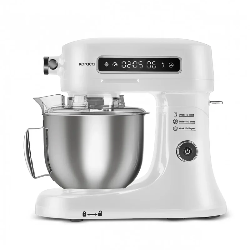 عکس همزن کاسه دار کاراجا پرو آرتیسان سفید