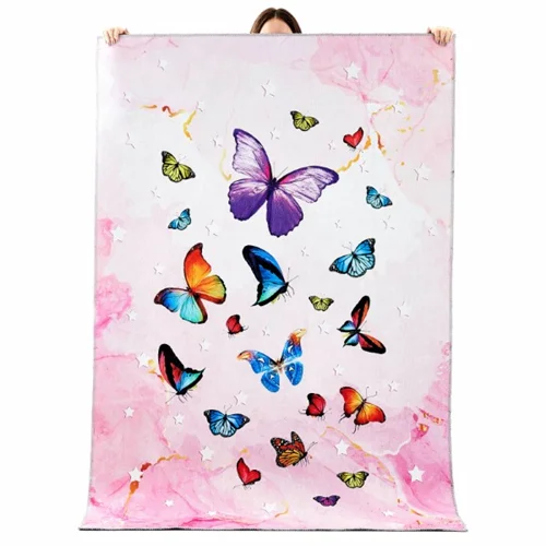 فرش کاشمیر Butterfly ابعاد 80x150