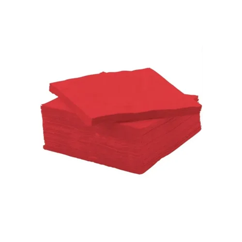 دستمال سفره 50 عددی ایکیا فانتزی قرمز 24×24 سانتی