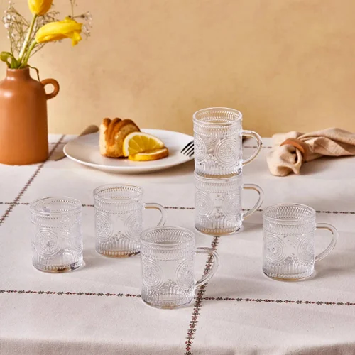 ست لیوان چای خوری 6 پارچه کاراجا مارگو 155 میلی