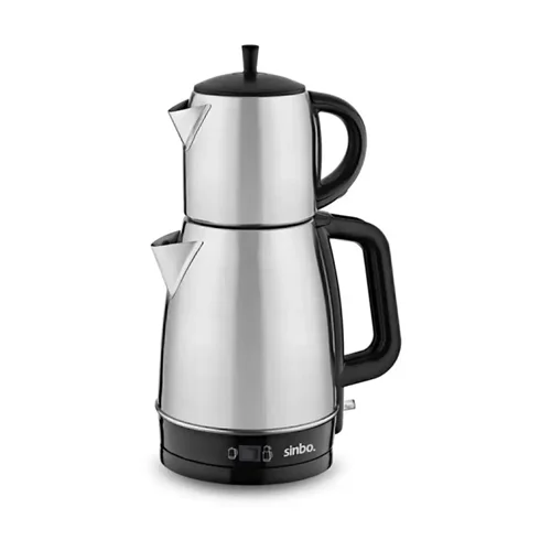 عکس چای ساز استیل سینبو STM-5831 نقره ای