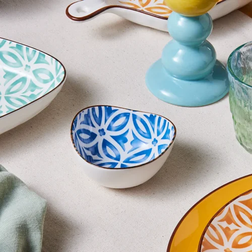 آجیل خوری کاراجا جوفی مثلث آبی 10 سانتی