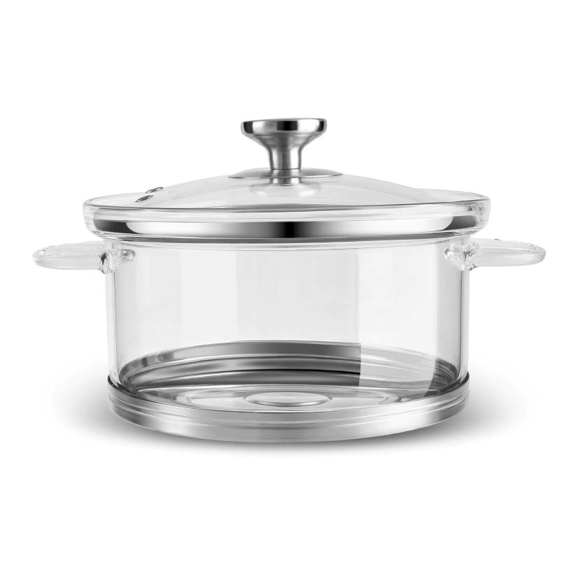 قابلمه شیشه بوروسیلیکات کاراجا مدل یورک سایز 20