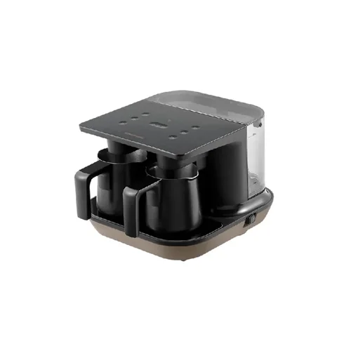 قهوه ساز ترک دوقلو گروندیگ TCM 7061 B مشکی بژ