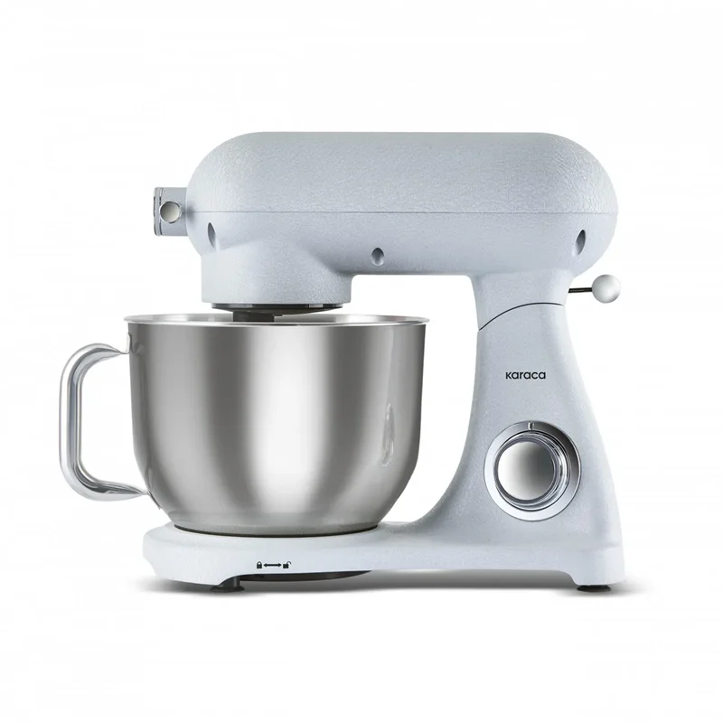 عکس همزن کاسه دار کاراجا Powercast نقره ای 1800 وات 6.2 لیتر