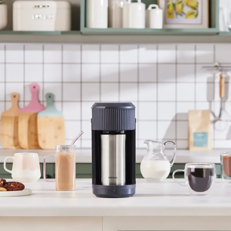 عکس قهوه ساز دمی کاراجا Mono Personal سرمه ای