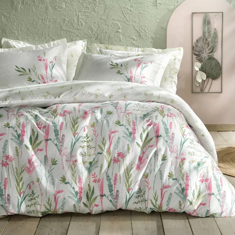 عکس سرویس کاور لحاف یک نفره یاتاش هانا صورتی