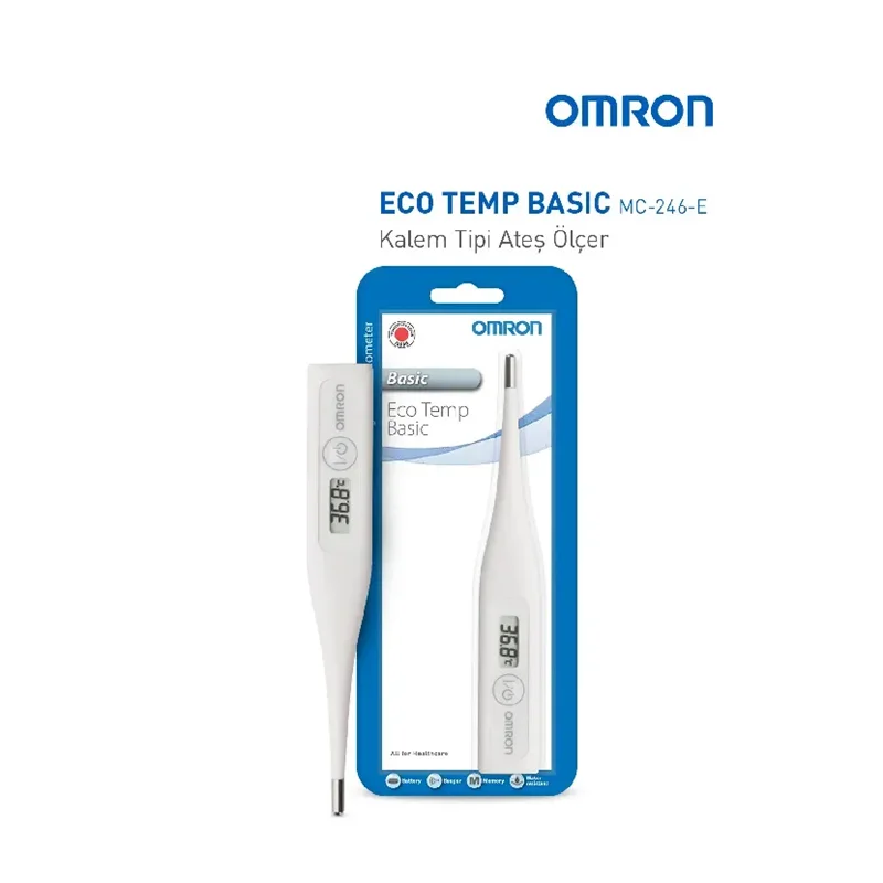 عکس دماسنج دیجیتال امرن Eco Temp Basic سفید