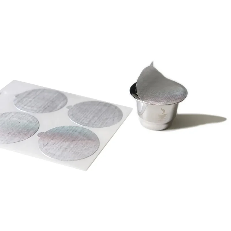 عکس برچسب کپسول قهوه 80 عددی استیل گفو