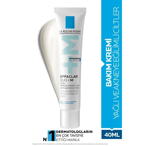 کرم صورت لاروش پوزای Effaclar Duo+M مناسب پوستهای چرب و مستعد آکنه