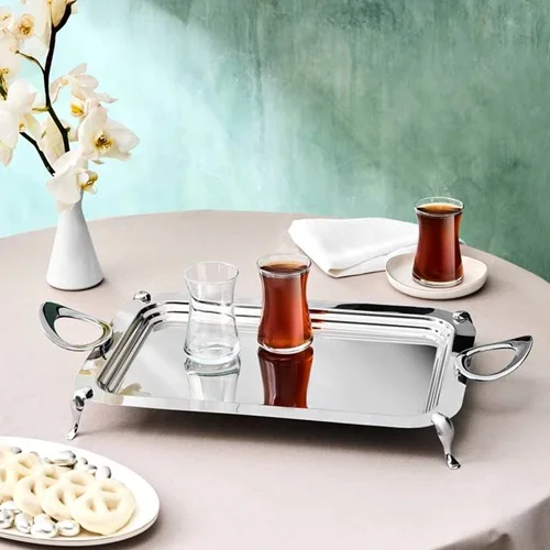 سینی استیل کاراجا تابلا 40 سانتی