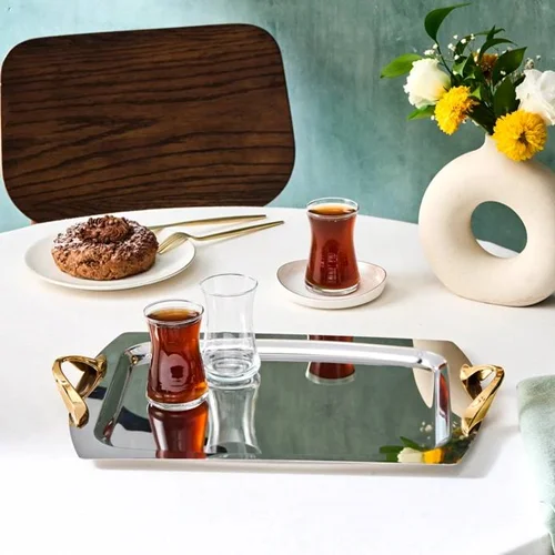 سینی استیل کاراجا پلاتا 40 سانتی