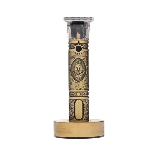 ماشین اصلاح شارژی ریش گردن پاورتک Tr-1818 طلایی
