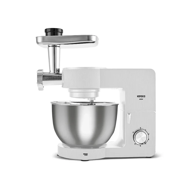 عکس چرخ گوشت همزن کاراجا مولتی شف اولترا 2000 وات سفید