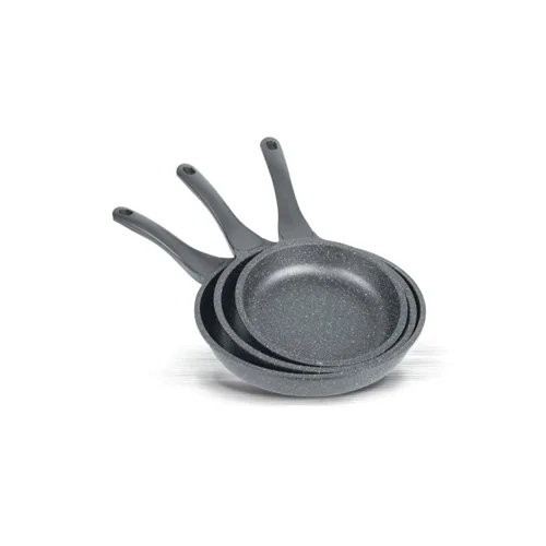 ست ماهیتابه 3 عددی چدن ترموآد 20-24-28 طوسی