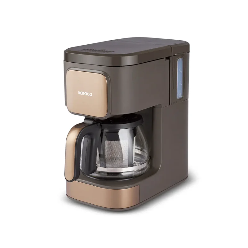 عکس قهوه ساز و چایساز کاراجا Just Coffee Aroma 2 in1 قهوه ای گردویی