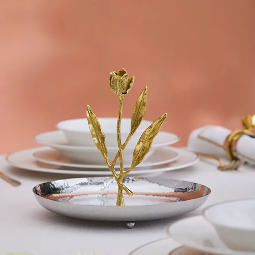 عکس ظرف سرو کاراجا Tulip Dekoratif