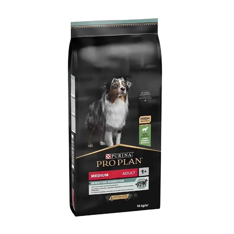عکس غذای خشک سگ بالغ متوسط پروپلن گوارش حساس طعم بره 14 کیلو